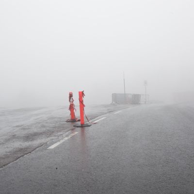 holmenkollen in the mist - 