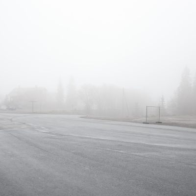 holmenkollen in the mist - 