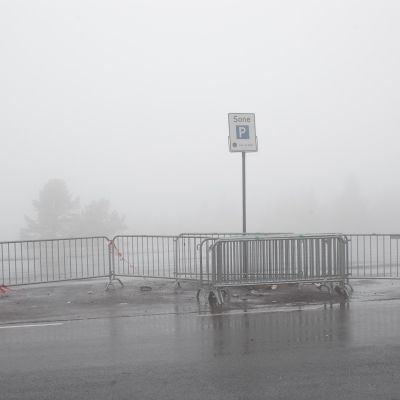 holmenkollen in the mist - 